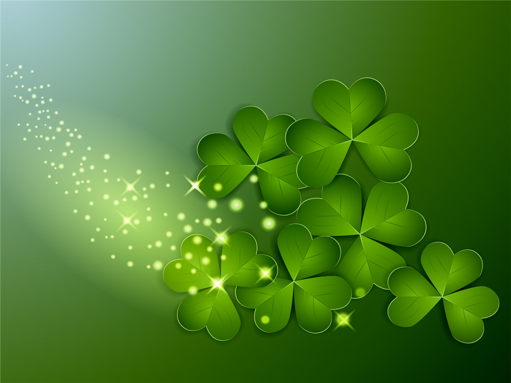  shamrocks and stars